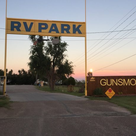 Gunsmoke RV entrance