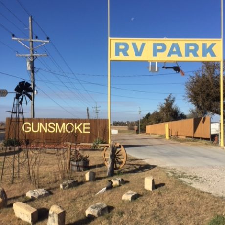 Gunsmoke RV entrance