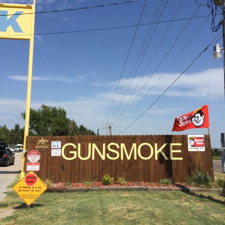 Gunsmoke RV entrance